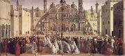 Gentile Bellini St.Mark Preaching in Alexandria oil painting picture wholesale